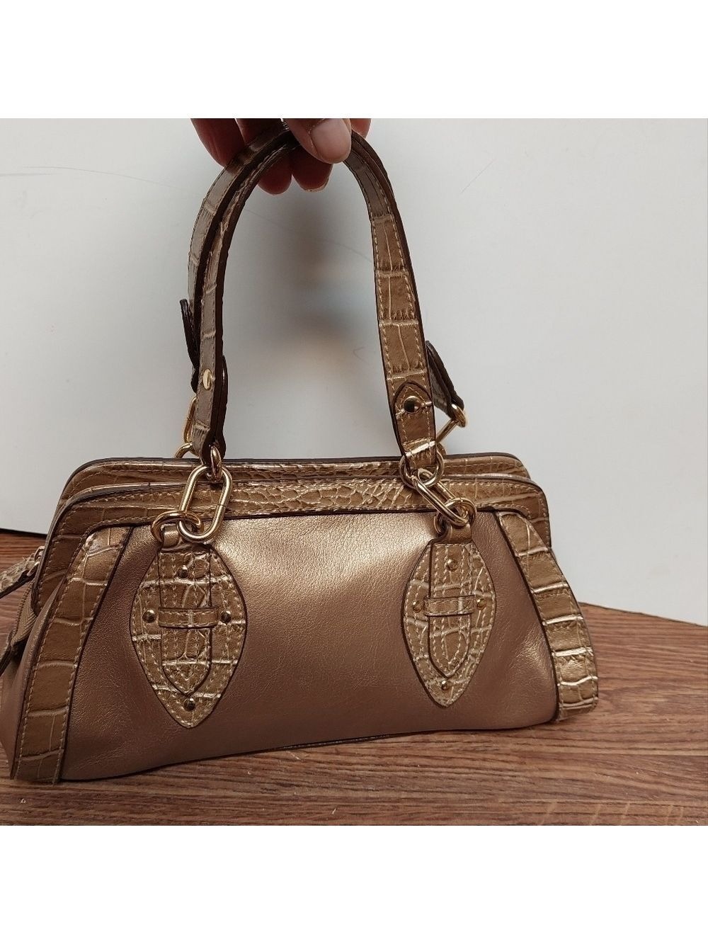 Worthington Small Gold Handbag